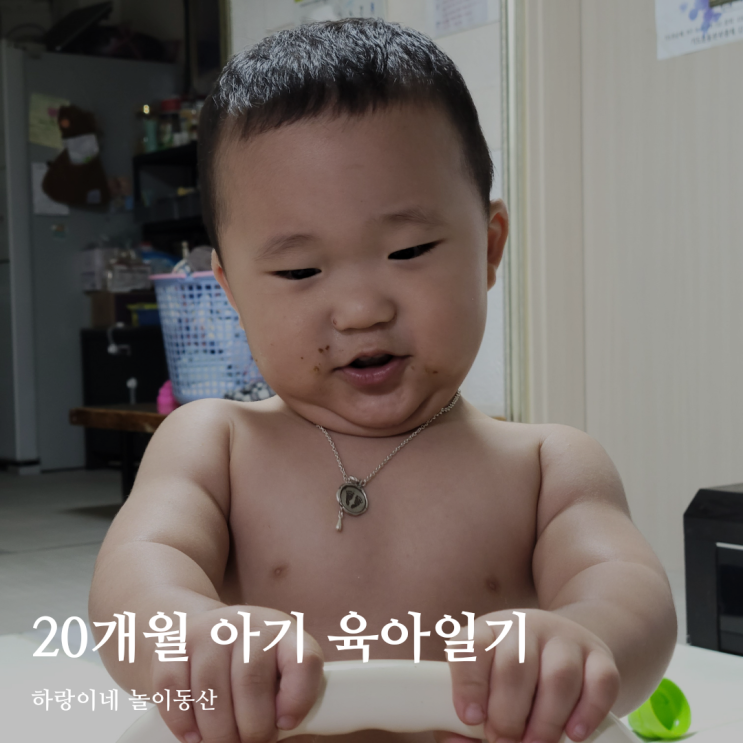  20개월 아기 성장발달 육아기록 / 생후604일 / 야경증, 엄마 껌딱지, 더운게 싫어요, 밥배 간식배