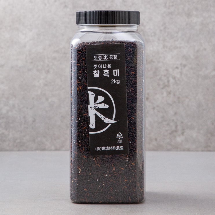 잘팔리는 도정공장 씻어나온 찰흑미, 2kg, 1통 ··· 잘팔리는 도정공장 씻어나온 찰흑미, 2kg, 1통 ···