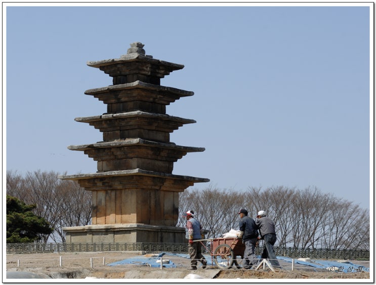  국보 제289호 익산 왕궁리 오층석탑