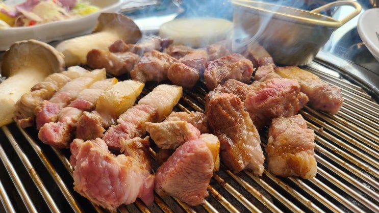 함덕맛집 우돈향 숯불구이 흑돼지와 제주한우