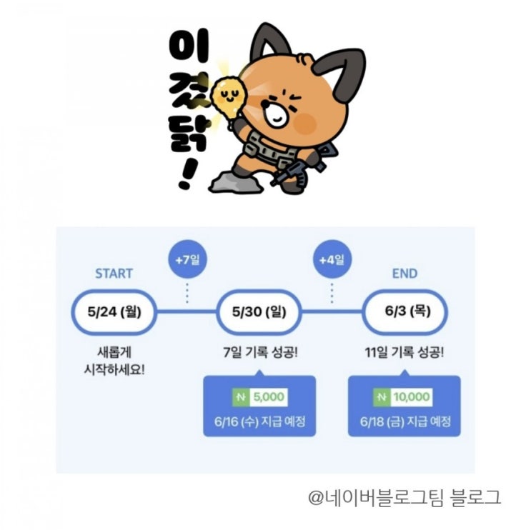  #블챌 #오늘일기 - 오늘일기 챌린지 완료(끝!!!!)