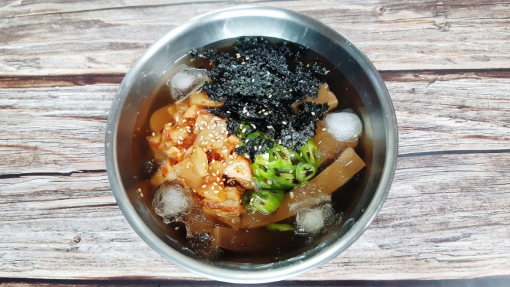 알토란 묵사발 만들기 도토리묵사발 끓이지 않고 육수 만드는법 도토리묵요리 알토란 묵사발 만들기 도토리묵사발 끓이지 않고 육수 만드는법 도토리묵요리
