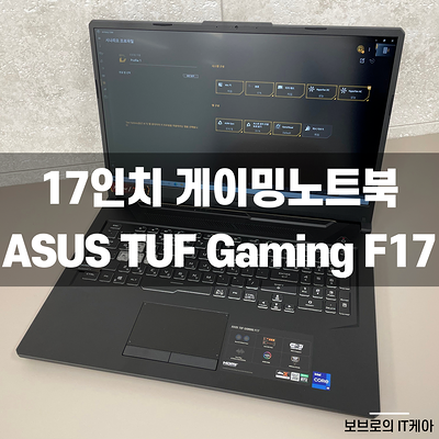 더 강력해진 17인치 고성능 게이밍노트북! ASUS TUF Gaming F17 [FX706]