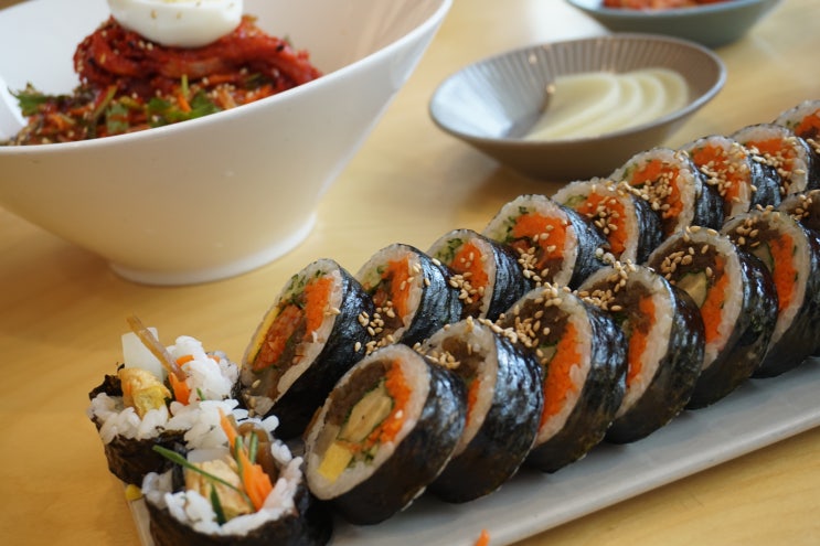  놀러가는날 먹는 광화문김밥 교남김밥