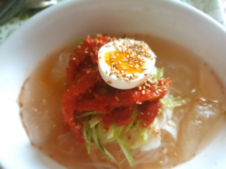  곤약 코다리 냉면