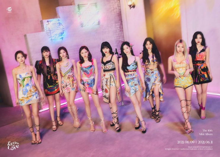  JYP 대표 걸그룹 트와이스 미니앨범 Alcohol Free로 컴백