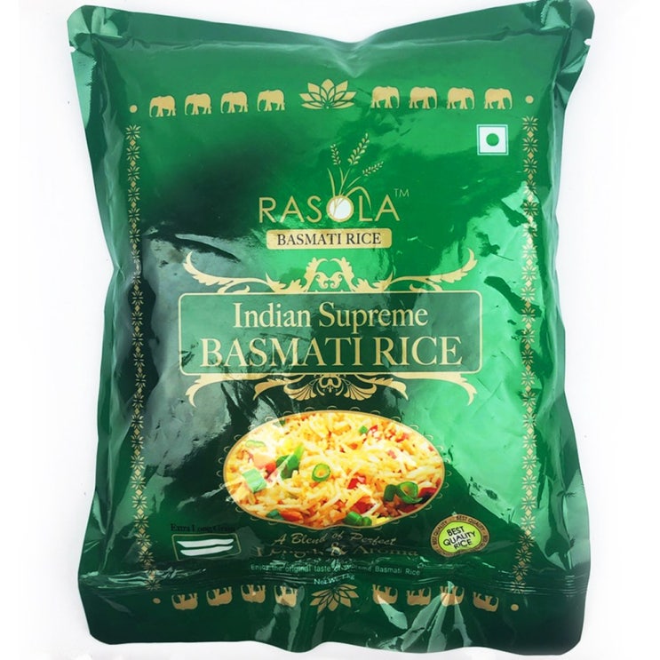 많이 팔린 아시아푸드 찐 쌀. INDIAN SUPREME BASMATI RICE. 1KG, 1개 추천해요