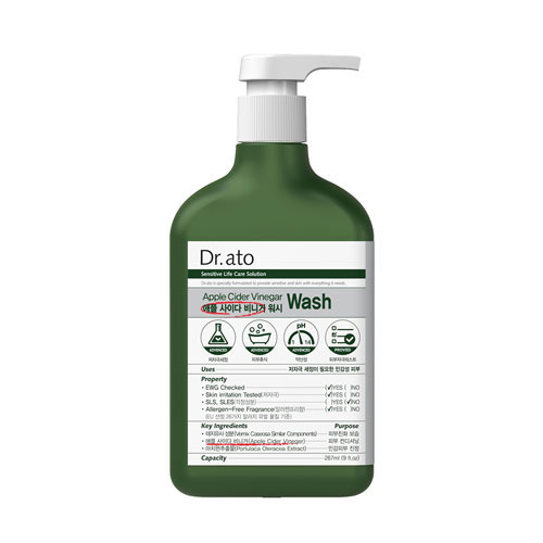 최근 많이 팔린 닥터아토 애플 사이다 비니거 워시, 267ml, 1개 좋아요 최근 많이 팔린 닥터아토 애플 사이다 비니거 워시, 267ml, 1개 좋아요
