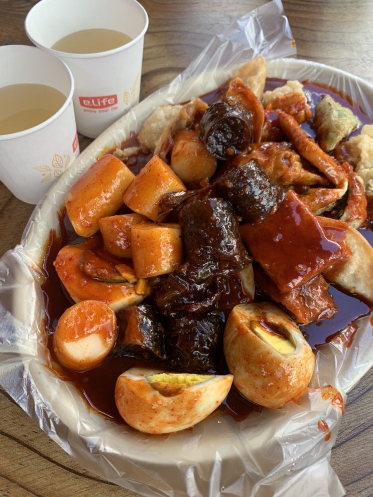  강릉맛집 여고시절 카레떡볶이 드디어 갔다옴  존맛 후기