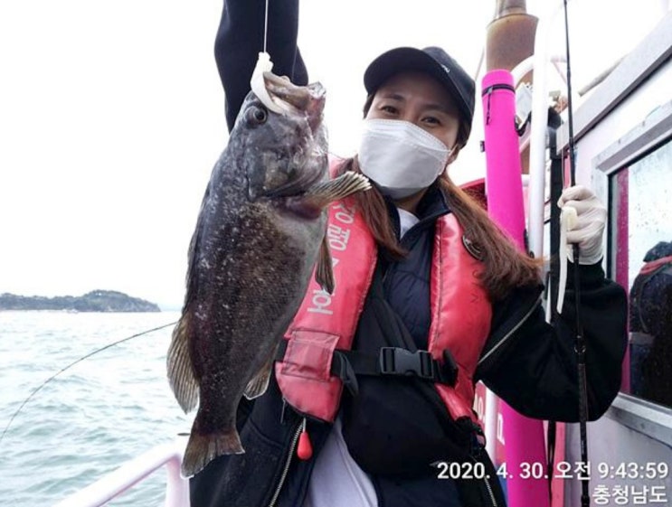  오천항 성령호 우럭낚시 선상낚시 [ 생활낚시, 성령낚시 조과, 부부낚시, 부부취미]