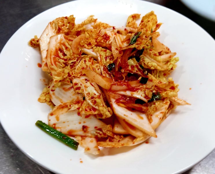  수원요리학원/반찬조리전문가과정 수강중!/6월 2일차 수업/ 배추 겉절이, 과일 김치