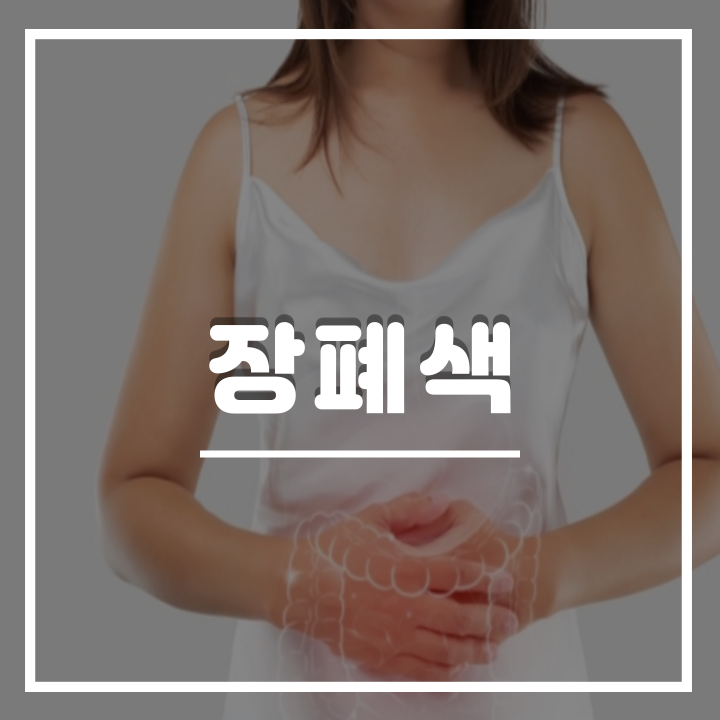  장이 꽉 막히는 장폐색 원인과 증상 : 치료 방법