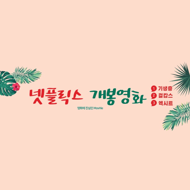 넷플릭스 개봉영화 무더위를 싹 날려줄 영화 라인업