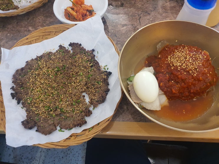 장사랑 반상 - 직화 참숯바싹불고기와 함흥냉면이 맛있는 강남 고속터미널 맛집