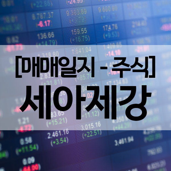  세아제강 주가 및 매매일지 (수익률 19.9%)