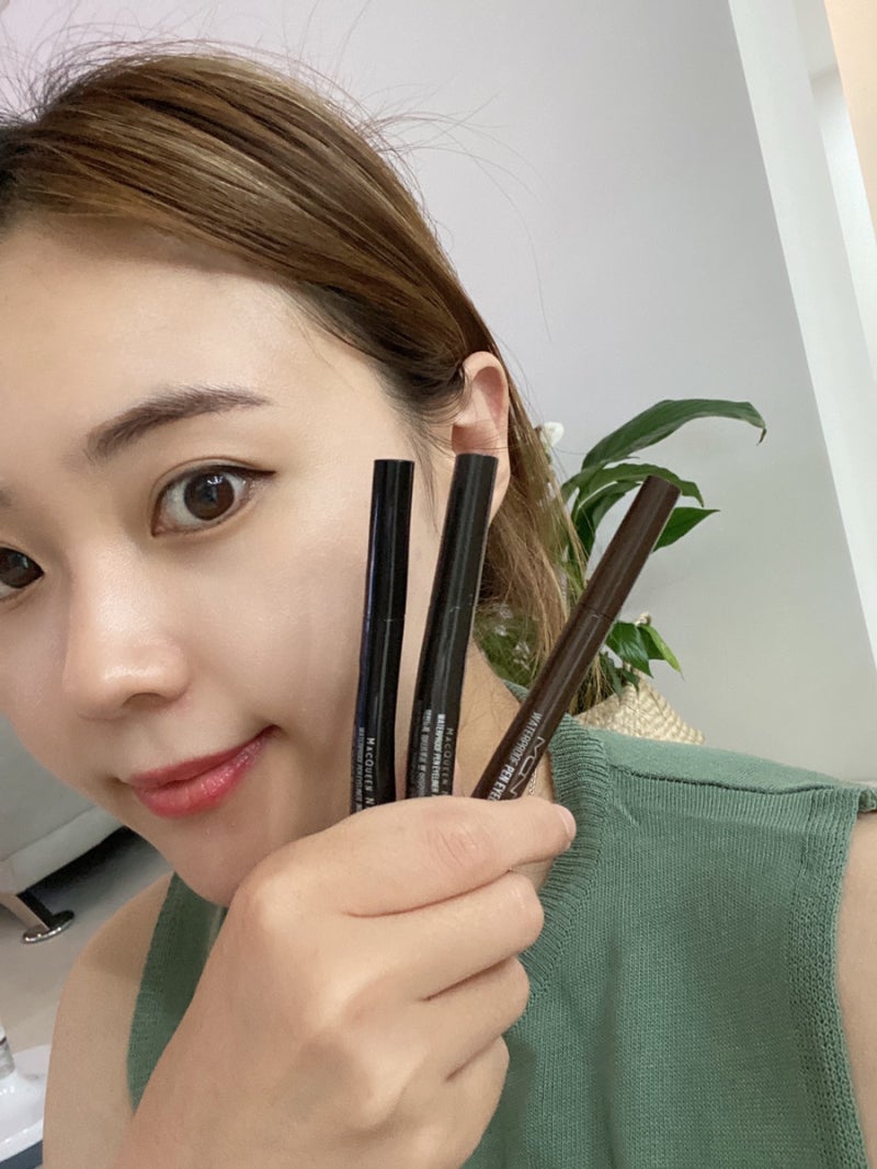 아이라이너 추천 맥퀸뉴욕 색상 비교