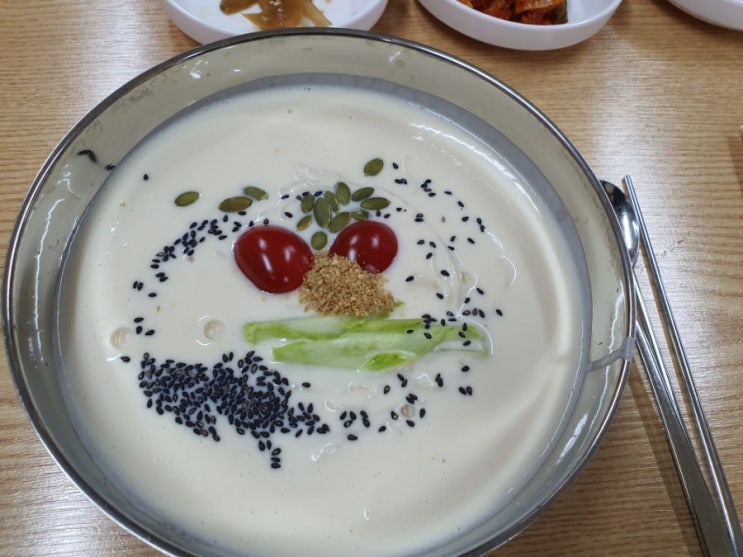  연천맛집 군남면 진상맛국수 연천콩으로만든 진한콩국수