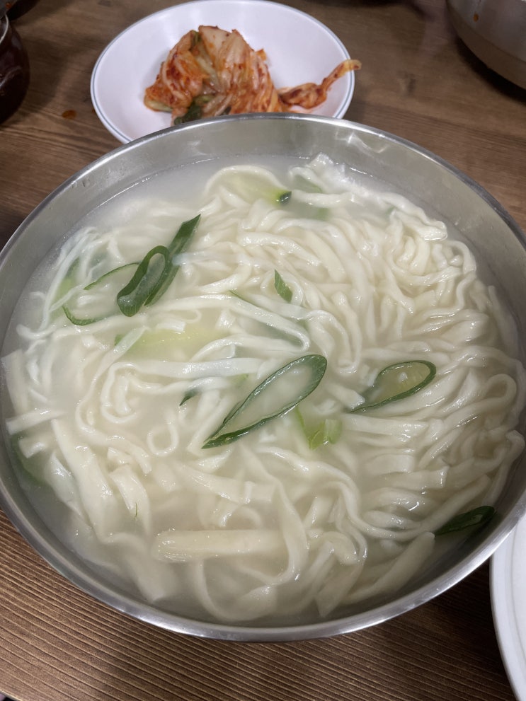 성수맛집 한서칼국수 (해장용으로 딱인 사골칼국수)