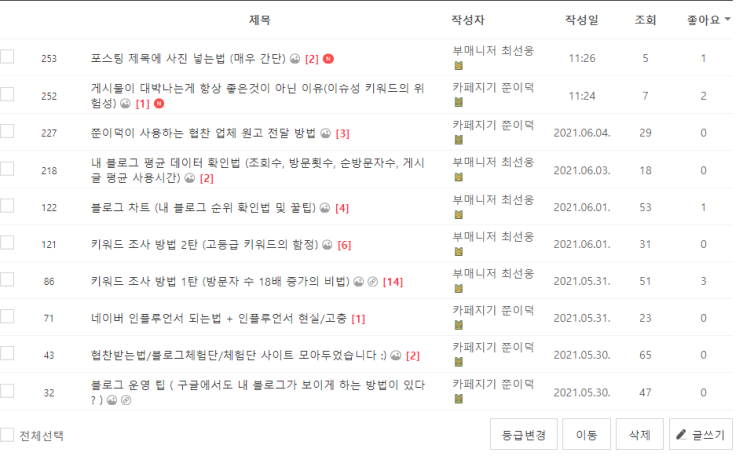  블로그,인플루언서 키우기 꿀팁 모아뒀어요