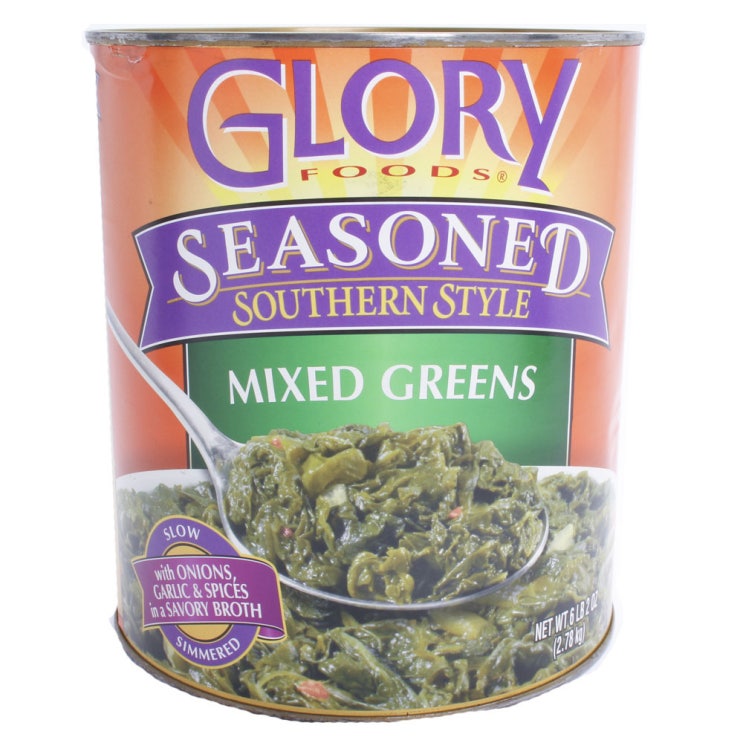 구매평 좋은 Glory Foods 시즌드 써던 스타일 믹스 그린 통조림, 2.78kg, 1개 ··· 구매평 좋은 Glory Foods 시즌드 써던 스타일 믹스 그린 통조림, 2.78kg, 1개 ···