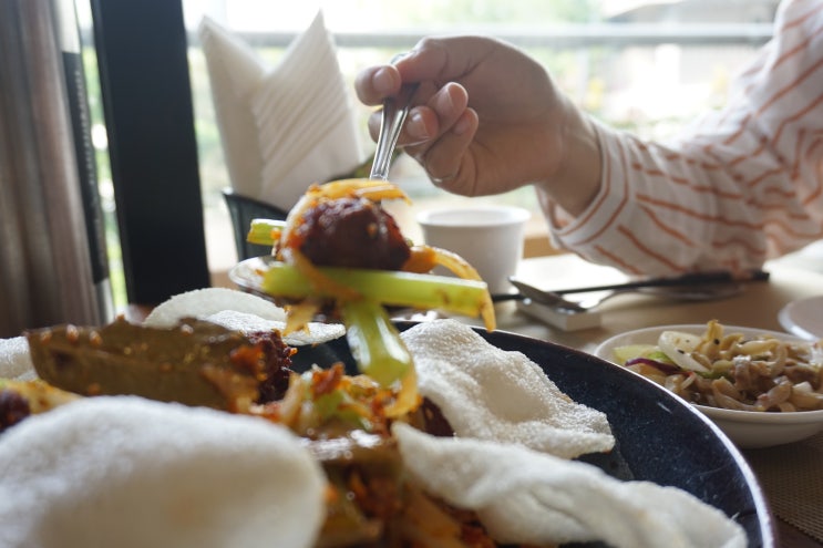  광화문역맛집 뉴문에서 향라갈비