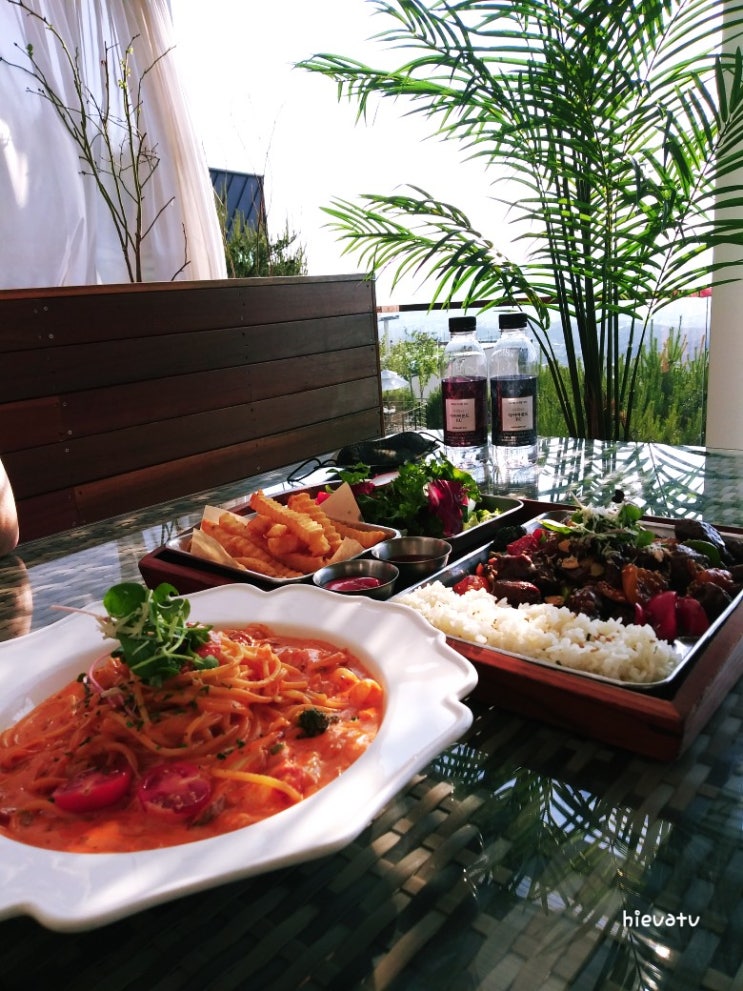  춘천풍경맛집  탑플레이스 다이닝 내돈내산 후기 Top place dining chuncheon review