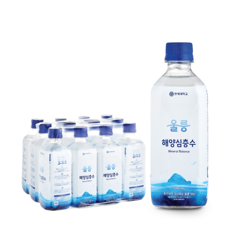 핵가성비 좋은 울릉 해양심층수, 500ml, 12개 좋아요 핵가성비 좋은 울릉 해양심층수, 500ml, 12개 좋아요