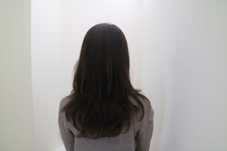  송파미용실 하온헤어 레이어드컷 볼륨매직 너무 이쁘게 됐어요:)