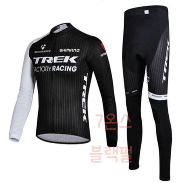 최근 많이 팔린 7온스 남자 TREK 봄가을용 긴팔 자외선차단 자건거복 상하의세트 HFQ656-4 좋아요