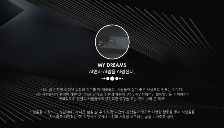  [진로] 나만의 진로계획서 만들기 (양식과 목차, PPT 예시)