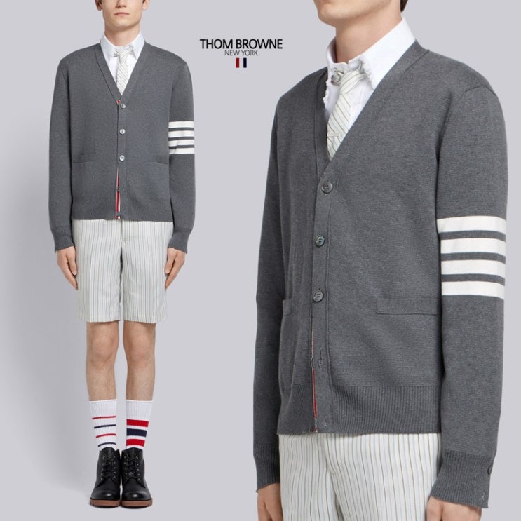 잘팔리는 톰브라운 20FW 4-BAR MILANO 스티치 가디건 GRY ··· 잘팔리는 톰브라운 20FW 4-BAR MILANO 스티치 가디건 GRY ···
