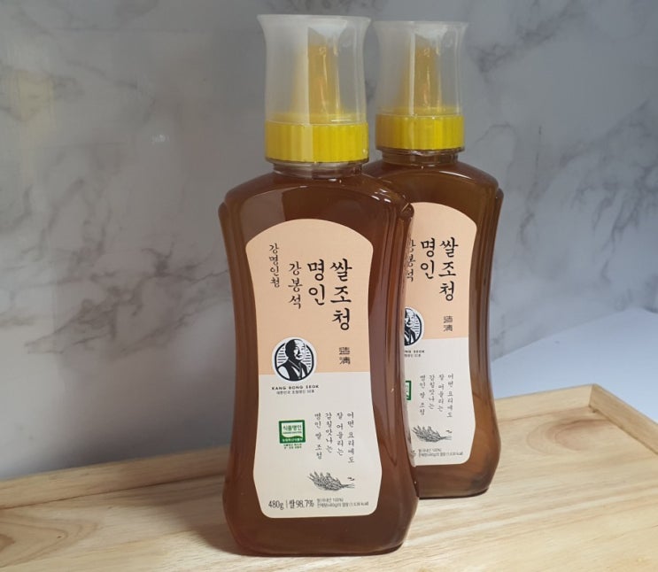  강봉석 식품명인이 만든 두레촌 쌀 조청 국내산