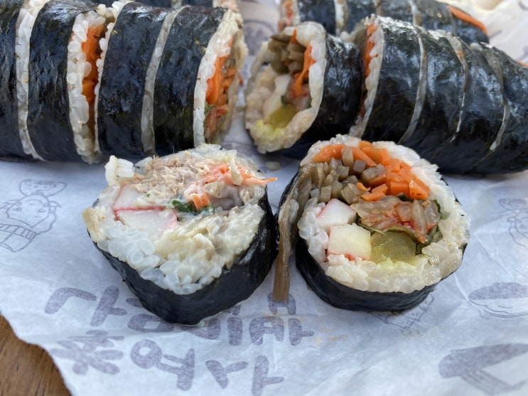  [내돈내산]나무김밥에서 소풍용 김밥을 사 보았다.