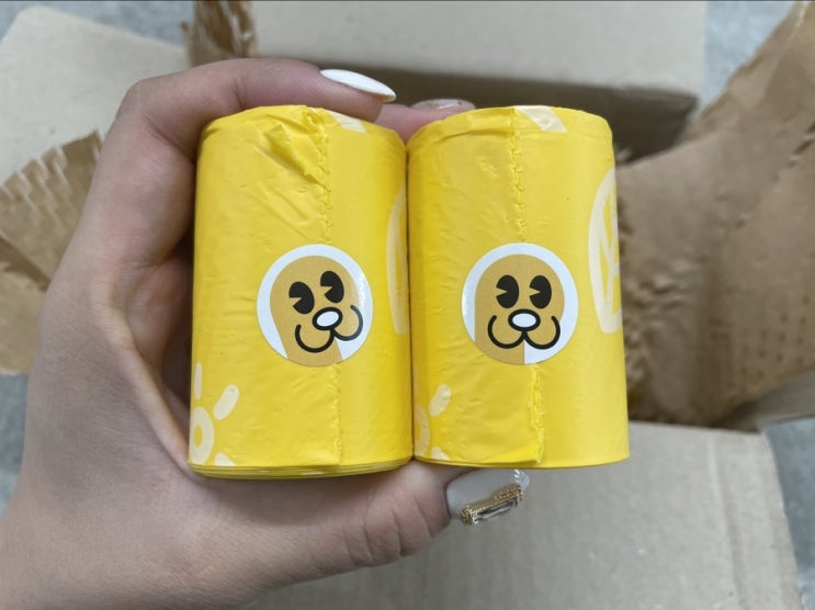 강아지 친환경 배변봉투 풉백 펫노우 젠틀멍