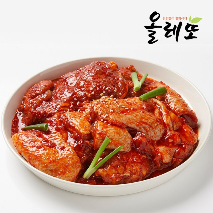 가성비 뛰어난 순 국내산 통닭다리살 춘천식 닭갈비 1kg, 1팩 좋아요