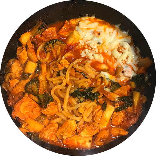  냉장고 털어먹기 딱 좋은 내 취향대로 치즈닭갈비