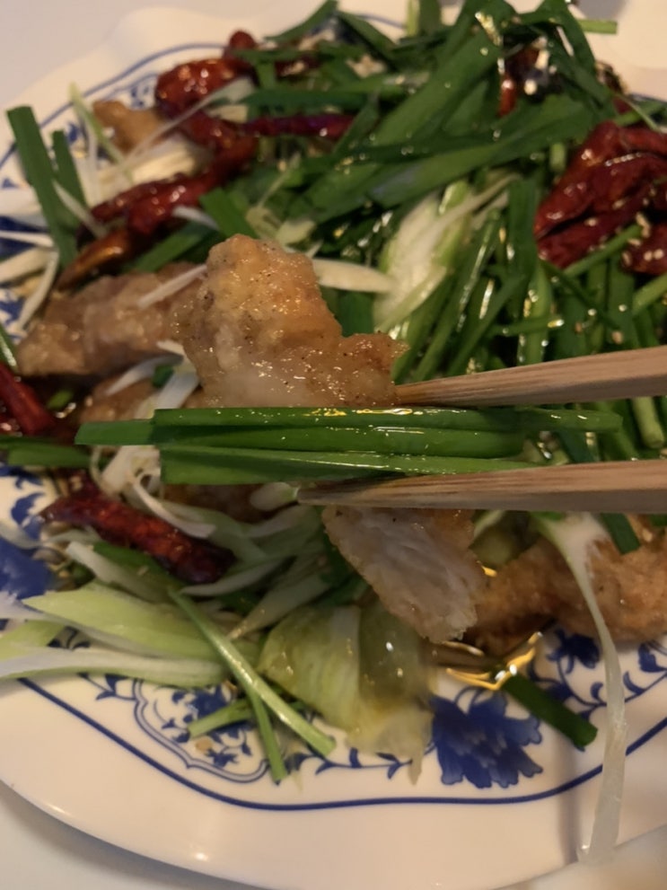  성남동 맛집 중화요리 전문 손가에서 불금쓰