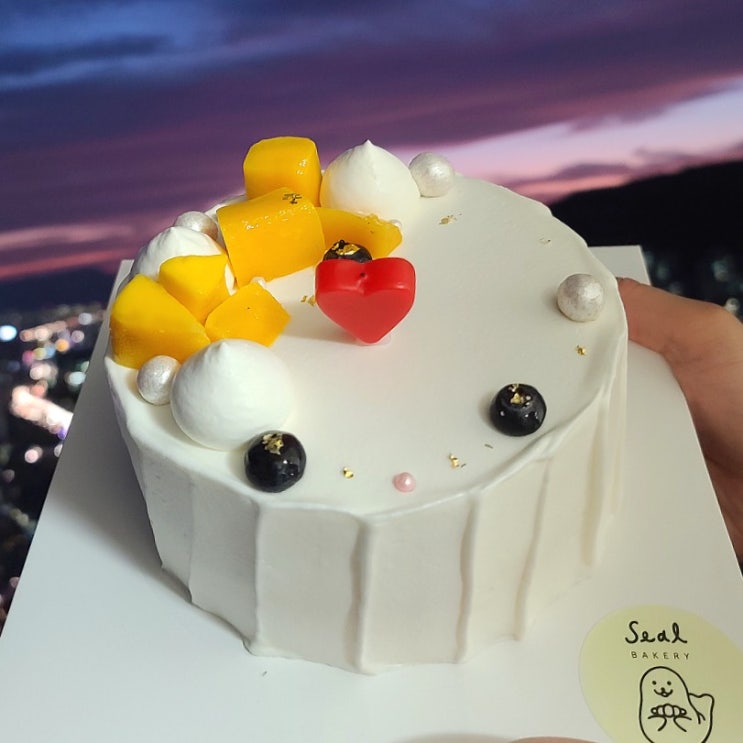 서면 전포동 빵집 씰 베이커리카페_ 순수우유 케이크 (아기도 먹기 좋아!)