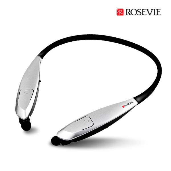 당신만 모르는 로즈비 RVE-910S 블루투스 이어폰 헤드폰 넥밴드 목걸이형 블랙 Ro 블루투스이어폰, 실버 ··· 당신만 모르는 로즈비 RVE-910S 블루투스 이어폰 헤드폰 넥밴드 목걸이형 블랙 Ro 블루투스이어폰, 실버 ···