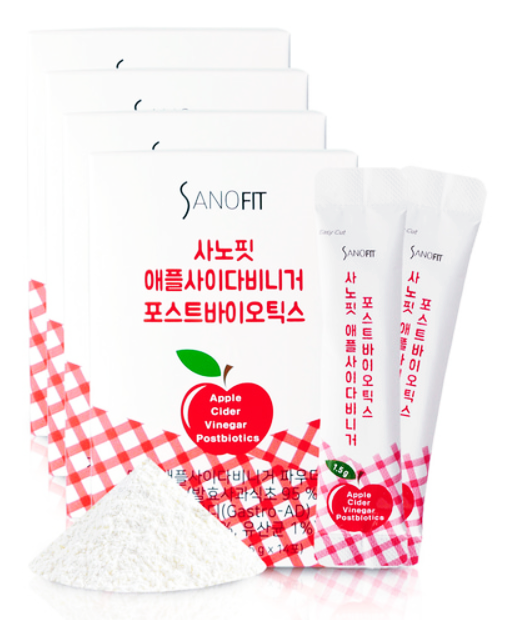  사노핏 사과초모식초 분말 가루 효능 추천