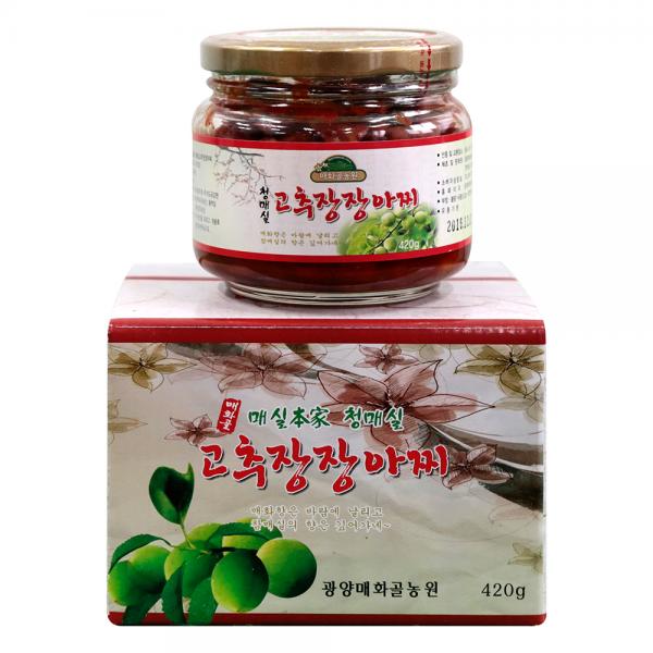 선호도 좋은 (전북오픈마켓)청매실 고추장장아찌 420g/매실/장아찌, 단품 추천해요 선호도 좋은 (전북오픈마켓)청매실 고추장장아찌 420g/매실/장아찌, 단품 추천해요