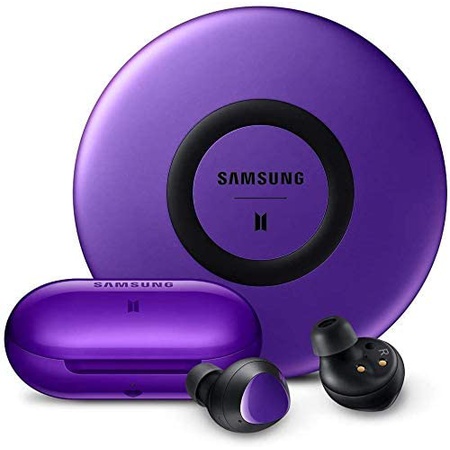핵가성비 좋은 미국직배송 이어폰 Galaxy Buds+ Plus BTS Edition True 무선 이어버즈 wImproved Battery and Call Qua, Purple_