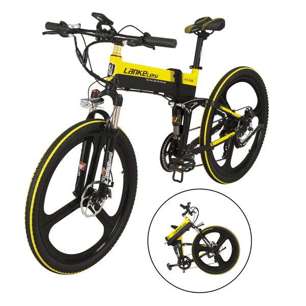 요즘 인기있는 WINCUNG 랑케레이시 XT750 26인치 접이식 MTB 전기자전거 파스 스로틀 겸용(짐받이 증정)관부가세포함, 일체휠 블랙-옐로우 추천해요 요즘 인기있는 WINCUNG 랑케레이시 XT750 26인치 접이식 MTB 전기자전거 파스 스로틀 겸용(짐받이 증정)관부가세포함, 일체휠 블랙-옐로우 추천해요