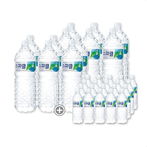 리뷰가 좋은 스파클 생수 2L 12병 + 500mL 20병, 32개 ··· 리뷰가 좋은 스파클 생수 2L 12병 + 500mL 20병, 32개 ···