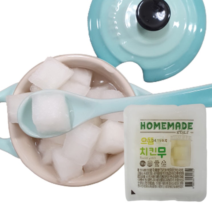 선택고민 해결 으뜸 핸드메이드 치킨무 100g x40팩_치킨집무와는 차원이 다른 프리미엄 치킨무 ··· 선택고민 해결 으뜸 핸드메이드 치킨무 100g x40팩_치킨집무와는 차원이 다른 프리미엄 치킨무 ···