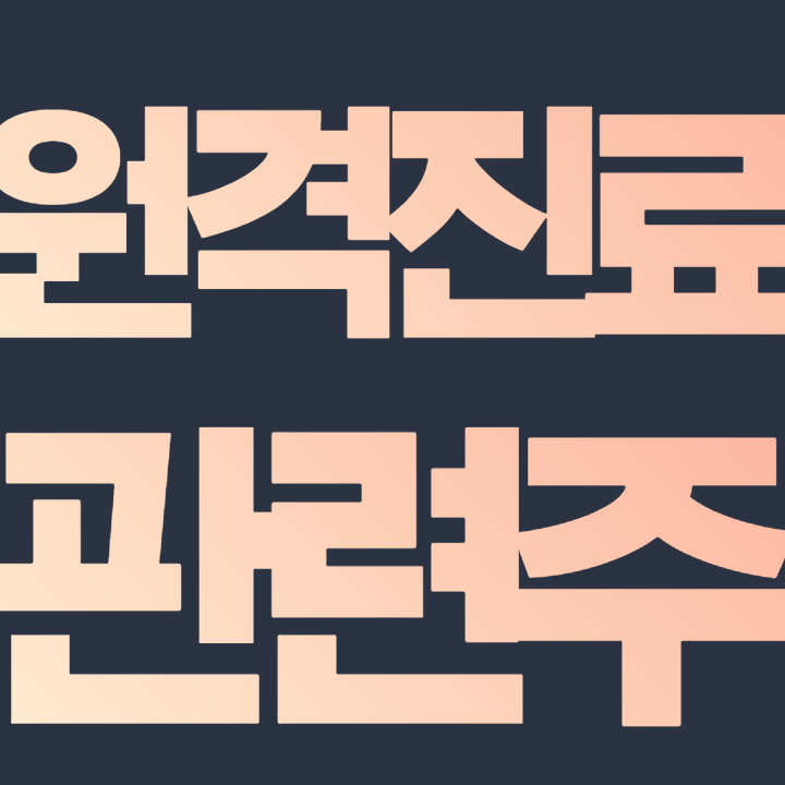  원격진료 관련주