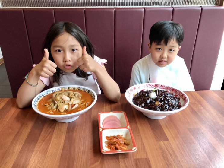 둥이들과 함께 주말 신부동 나들이 / 슬쌍디아빠