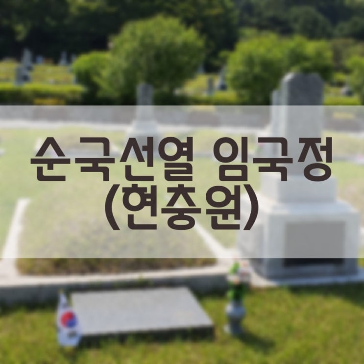  순국선열 임국정 (현충원)
