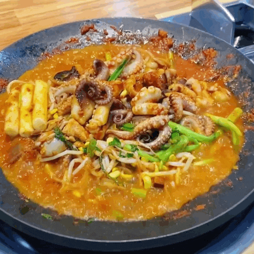  광주하남맛집 쭈사장, 쭈꾸미가 겁나 실한 철판쭈삼볶음!