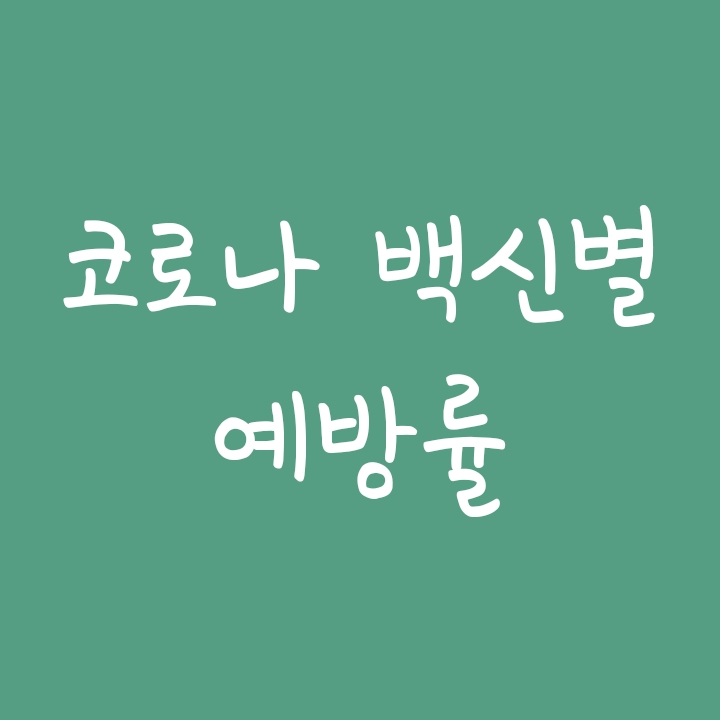코로나 백신별 예방률 효과 비교 (얀센이 화이자, 아스트라제네카 예방률 보다 낮다?) 코로나 백신별 예방률 효과 비교 (얀센이 화이자, 아스트라제네카 예방률 보다 낮다?)